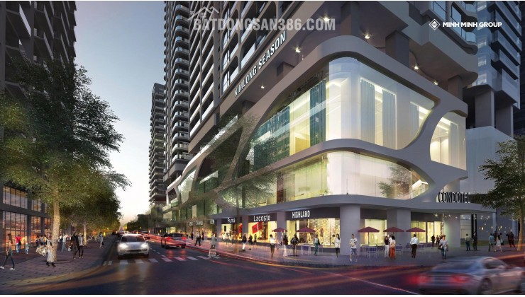 Độc quyền trục 04 CT7 tầng cao Time Square ĐN view trực diện biển Mỹ Khê nhận nhà ngay VH 35tr/th