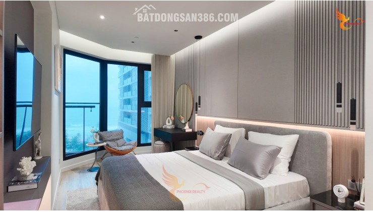 Độc quyền trục 04 CT7 tầng cao Time Square ĐN view trực diện biển Mỹ Khê nhận nhà ngay VH 35tr/th