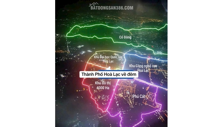 Đảm bảo Sinh Lời  lô đất 100m2  tại Phú Mãnt, khu vực trung tâm Hòa Lạc. Phù hợp xây trọ, đầu tư sinh lời, kết nối Metro 5 – Quốc Lộ 21