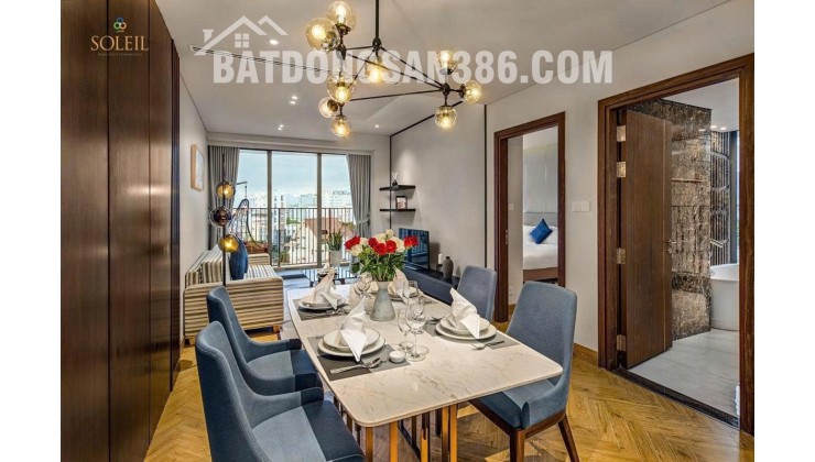 Duy nhất 1 căn The Soleil mặt biển Mỹ Khê giá chỉ từ 1,5 tỷ(30%) cho thuê 25 - 30 triệu/th CK 14,5%