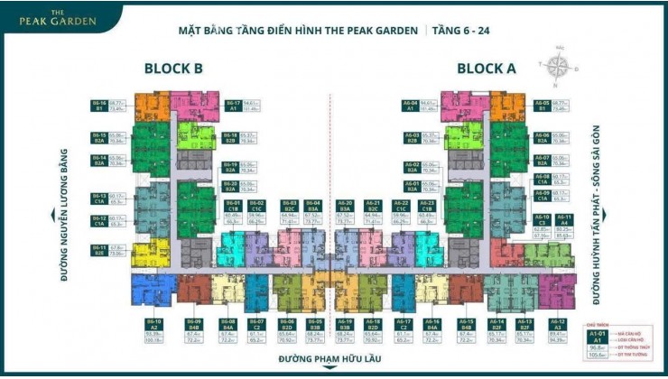 Nhận giữ chỗ 200 căn The Peak Garden Quận 7 sát cạnh nhà ga Tân Mỹ, Quận 7 với giá từ 75 triệu/m2