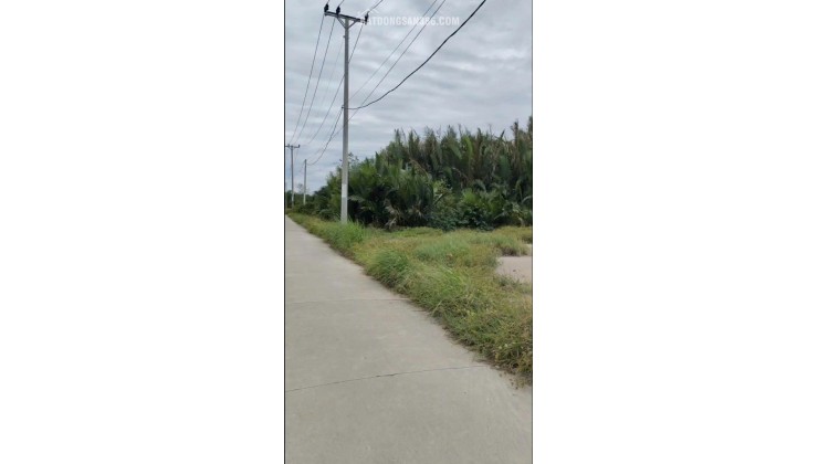 BÁN 555M2 ĐẤT SẴN SỔ MẶT TIỀN ĐƯỜNG CÁ SÚC-BÌNH KHÁNH-CẦN GIỜ