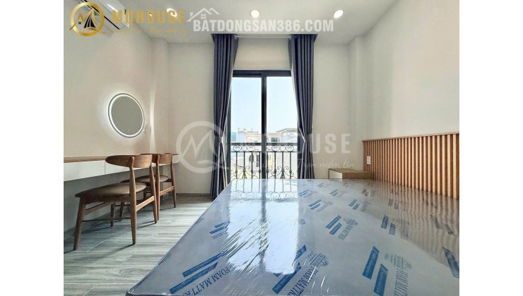 CHO THUÊ CĂN HỘ DỊCH VỤ MINI 199/57 LÊ QUANG ĐỊNH, 30M2 CHỈ 8TR/TH. LH:0346614990.