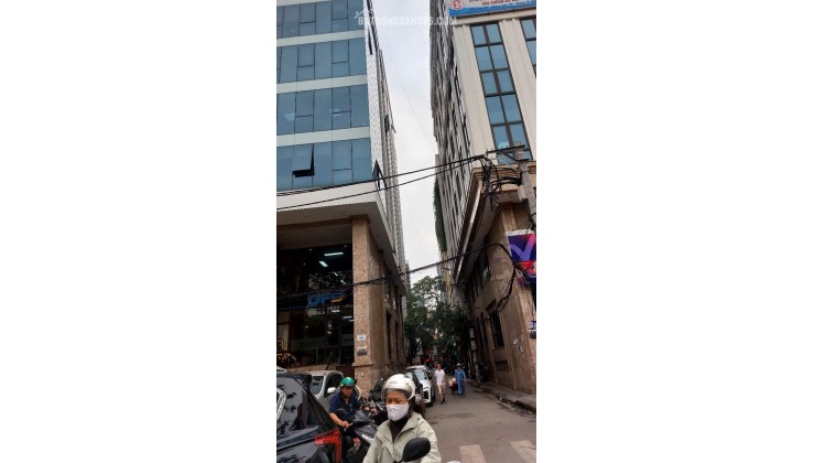 Bán toà văn phòng 9 tầng 2 mặt đường, mặt phố Khuất Duy Tiến - Lê Văn Lương