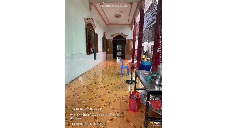 BÁN ĐẤT TẶNG NHÀ CẤP 4 TẠI ĐỒNG NAI. DT 372,1 M2. SHR. GIÁ BÁN 25XX. LH:0965156765.