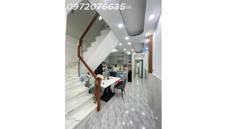 NHỈNH 4.x TỶ- HUỲNH TẤN PHÁT- NHÀ MỚI- DT 4 x 19- 4 PN, SHR- HOÀN CÔNG- GẦN PHÚ MỸ HƯNG.