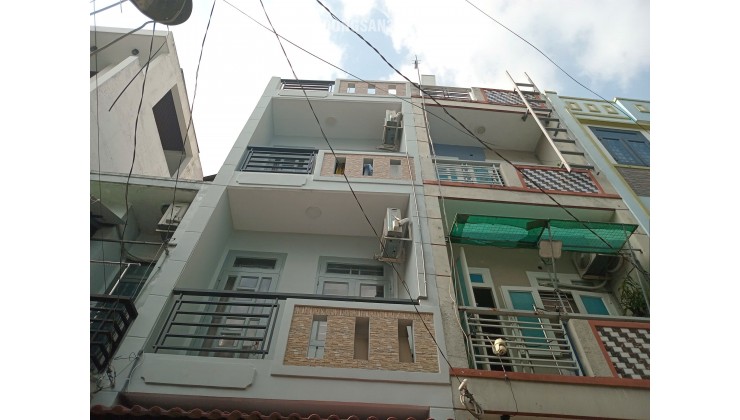 Bán nhà Hương Lộ 2 - gần Bốn Xã- kế Q11-Q6, hẻm xe hơi, 3 tầng hoàn công đủ, chỉ 3.7 tỷ