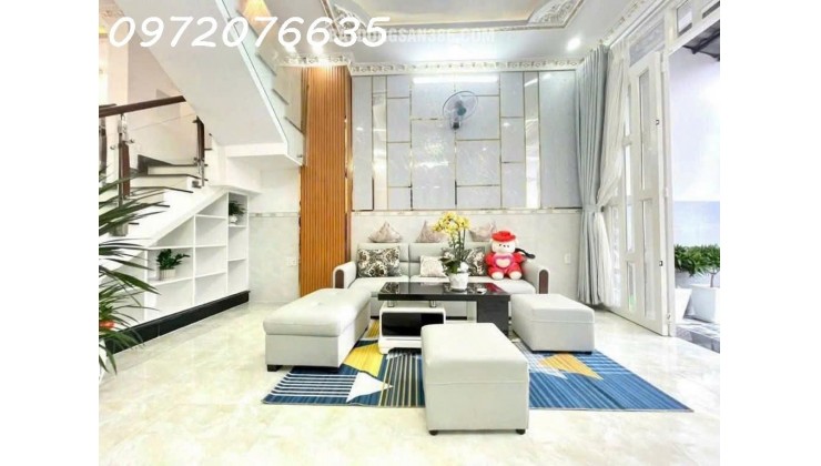 CHỈ 5.x TỶ- HUỲNH TẤN PHÁT- GẦN HOÀNG QUỐC VIỆT- BÁN NHÀ MỚI 3 TẦNG- DT 4.2 x 12.5- XE HƠI ĐỖ CỬA- HIỆN HỮU- HOÀN CÔNG.