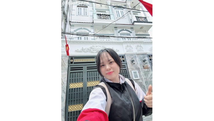 GIÁ 5.x TỶ- HUỲNH TẤN PHÁT- GẦN HOÀNG QUỐC VIỆT- BÁN NHÀ MỚI 3 TẦNG- DT 4.2 x 12.5- XE HƠI ĐỖ CỬA- HIỆN HỮU- HOÀN CÔNG.