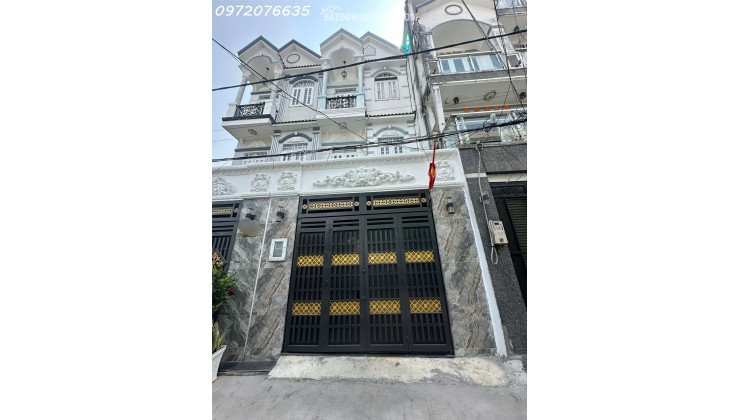 CHỈ 5.x TỶ- HUỲNH TẤN PHÁT- GẦN HOÀNG QUỐC VIỆT- BÁN NHÀ MỚI 3 TẦNG- DT 4.2 x 12.5- XE HƠI ĐỖ CỬA- HIỆN HỮU- HOÀN CÔNG.