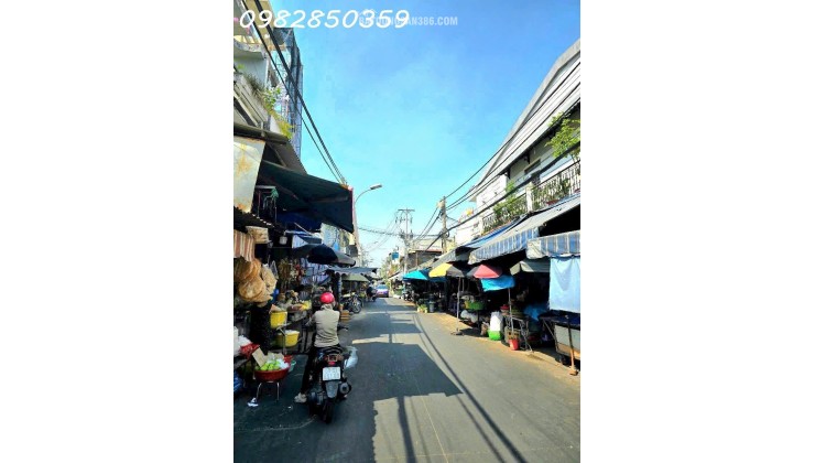 TÂN BÌNH - MẶT TIỀN - GẦN CHỢ BÀ HOA - 119M² - NGANG 7M - CHỈ 12 T.Ỷ x