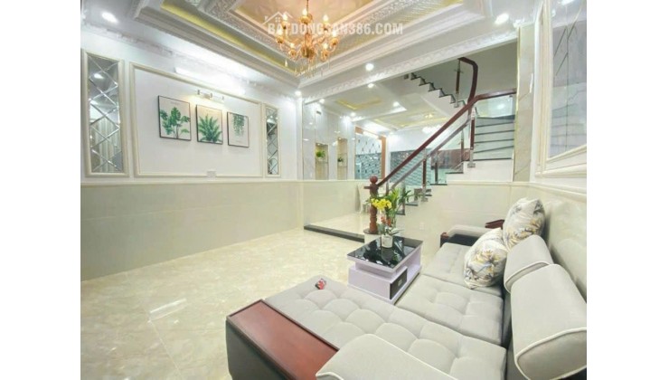 CHỈ 7.x TỶ- NHÀ 4 TẦNG- GẦN HOÀNG QUỐC VIỆT- HUỲNH THỊ ĐỒNG- HXH 6M- DT 4.6 x 12 - 2 LẦU- 4PN- HOÀN CÔNG.