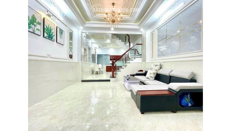 CHỈ 7.x TỶ- NHÀ 4 TẦNG- GẦN HOÀNG QUỐC VIỆT- HUỲNH THỊ ĐỒNG- HXH 6M- DT 4.6 x 12 - 2 LẦU- 4PN- HOÀN CÔNG.