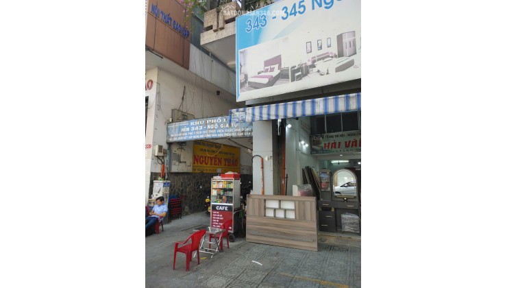 Cho thuê mặt tiền kinh doanh đường Ngô Gia Tự, Quận 10 – vị trí đẹp, đông khách