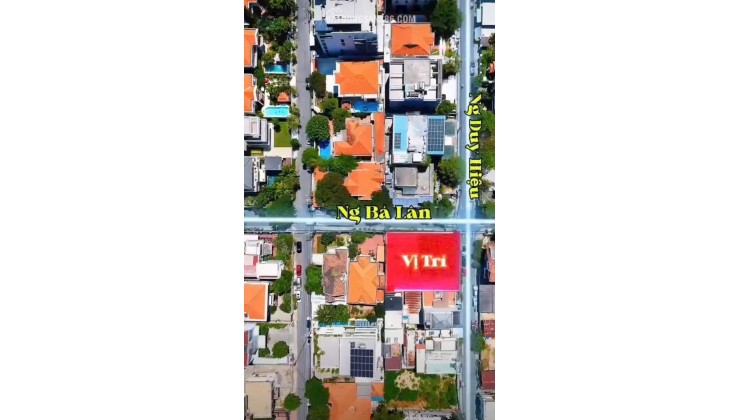 BÁN LÔ ĐẤT GÓC 2 MẶT TIỀN NGUYỄN DUY HIỆU – NGUYỄN BÁ LÂN, THẢO ĐIỀN, QUẬN 2