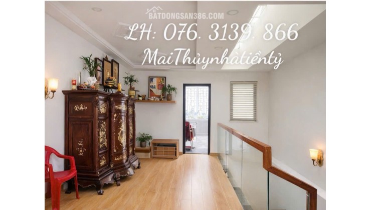 GIÁ 7. x TỶ- HTP- GẦN PHÚ MỸ HƯNG- NHÀ MỚI 4T- DT 4.8 x 23- DÂN TRÍ- HOÀN CÔNG.