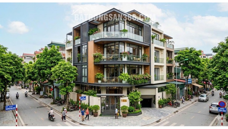 BÁN BIỆT THỰ LÀNG VIỆT KIỀU CHÂU LÔ GÓC 130M2 MẶT TIỀN 28M Ô CHỜ THANG MÁY - KINH DOANH 30 TỶ