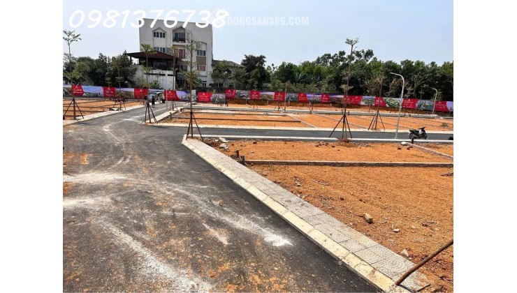 ĐẤT NỀN SÁT HỒ ĐỒNG MÔ – SỐNG XANH GIỮA LÒNG ĐÔ THỊ VỆ TINH. LH 0981376738