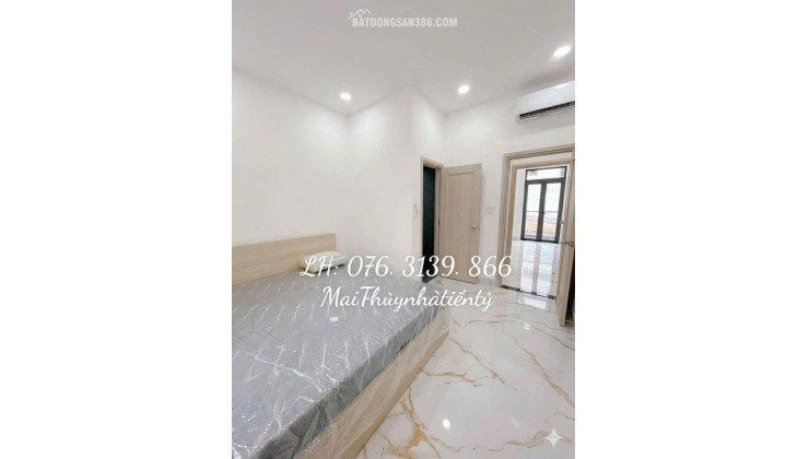 GIẢM 200TR– CÒN  5.2 TỶ– NHÀ MỚI 4.5x12– LÔ NHÌ HUỲNH TẤN PHÁT– SÁT TRẦN XUÂN SOẠN QUẬN 7.