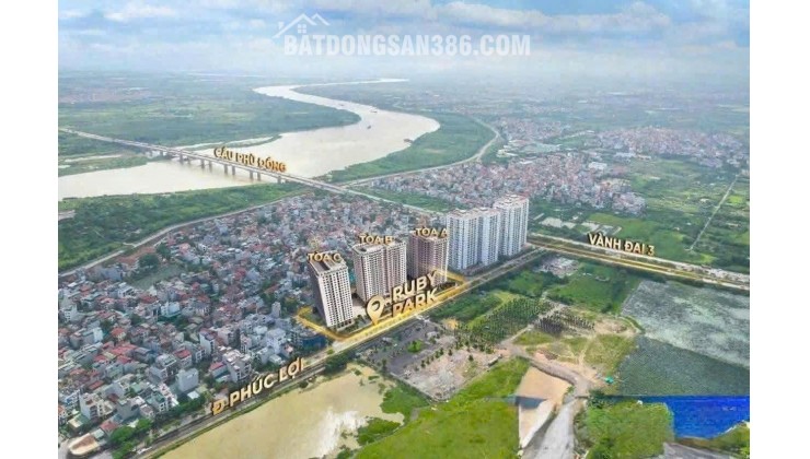 Bán căn hộ chung cư Ruby Phúc Lợi 75m 2 ngủ chỉ từ 1,5 tỷ nhận nhà 2027 mua TT từ CĐT