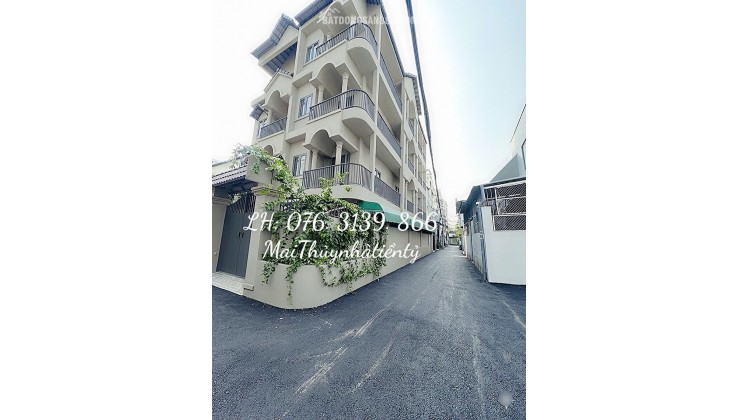 GIẢM 300TRIEU- CÒN  8. x TỶ- QUẬN 7- CĂN HỘ DỊCH VỤ- LÔ GÓC- DT 5.5 x 19 - GẦN CHỢ TÂN THUẬN.