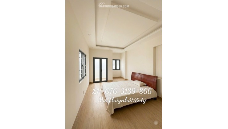 GIẢM 300TRIEU- CÒN  8. x TỶ- QUẬN 7- CĂN HỘ DỊCH VỤ- LÔ GÓC- DT 5.5 x 19 - GẦN CHỢ TÂN THUẬN.