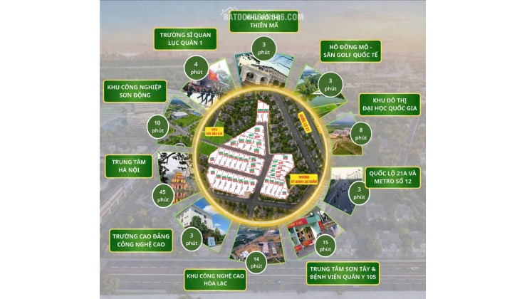 CHÍNH CHỦ CẮT LỖ BÁN NHANH LÔ ĐẤT 100M2, MT 5M, ĐẤT Ở HÒA LẠC, GIÁP MẶT ĐƯỜNG QL21A.