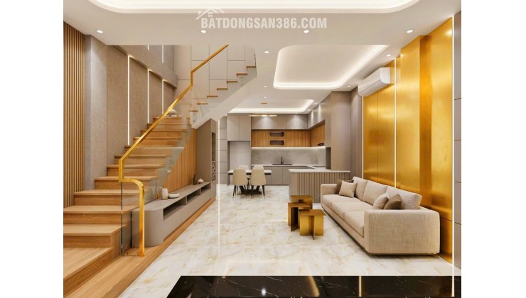 NHỈNH 10 TỶ- QUẬN 7- GẦN NGÃ 4 PHÚ THUẬN- NHÀ MỚI 4 TẦNG- DT 60M2- MẶT TIỀN ĐƯỜNG XE TẢI