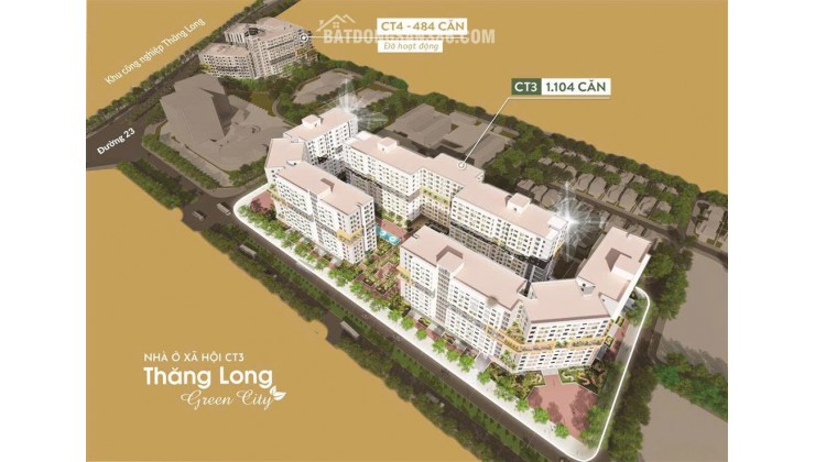 Chính thức mở bán căn hộ thương mại tại dự án CT3 Kim Chung Đông Anh