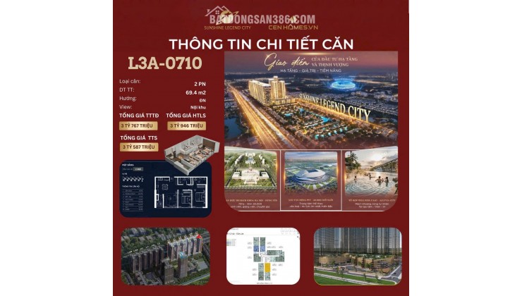 Bán Căn hộ Sunshine 70m-2 ngủ- full Nội Thất- tầng trung nhỉnh 3 tỷ