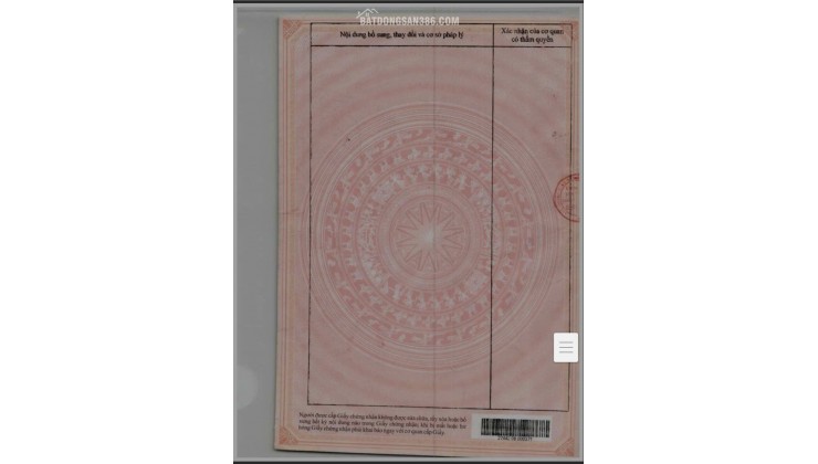 ĐẤT HẺM 151/67/ ĐƯỜNG LK4-5 PHƯỜNG BÌNH TÂN. 92M2 SHR CHỈ 4TY850TR. LH:0989915732