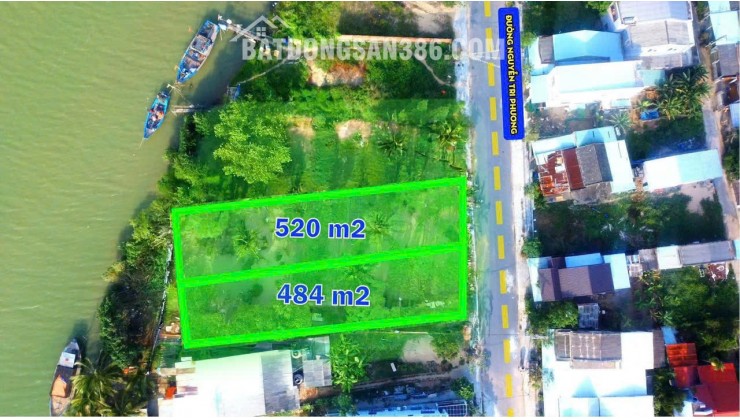 BÁN ĐẤT MẶT TIỀN NGUYỄN TRI PHƯƠNG – SÁT SÔNG THU – HỘI AN. LH:0903597565