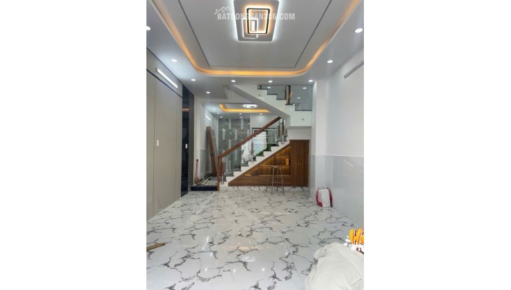 Nhà gần Chợ GÒ XOÀI - HXH - 4x12m - giáp Tân Phú, sát mặt tiền - 4.9 tỷ (tl)