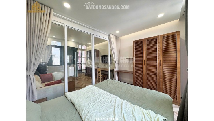 CHO THUÊ CĂN HỘ CAO CẤP , GẦN VÒNG XOAY HÀNG XANH, 55M2 CHỈ 13TR/TH. LH:0982048459.