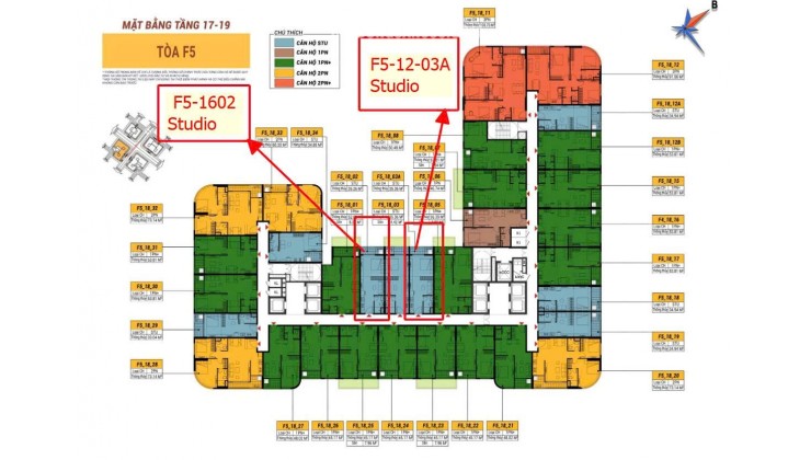 Độc quyền căn STU tầng 16, căn 02, tòa F5 Sun FourS, View sông trực diện, chỉ 1.7 tỷ giá gốc CDT
