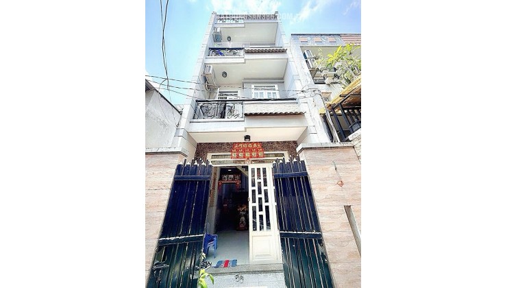 Gần ngã tư bốn xã - 4 tầng - 4 phòng ngủ - sát Tân phú - nhỉnh 4.9 tỷ (tl)