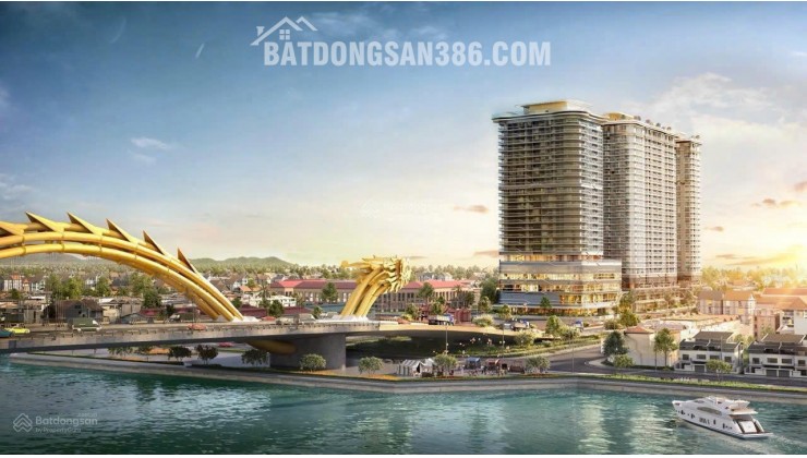 The Legend City Đà Nẵng Ngay đầu cầu Rồng- giá đợt đầu từ CĐT view Sông Hàn, pháo hoa, biển Mỹ Khê