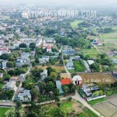 Lô đất 120.1m2 full thổ tại Đồng Trạng, Hòa Lạc mặt tiền 9,25m. Đường thông ôtô tránh. Chỉ 33tr/m2