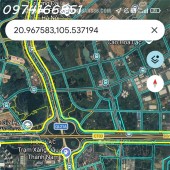 Đất nền Hòa Lạc, cách QL21 rộng 80m vài bước chân. Giá chỉ hơn 40tr/m