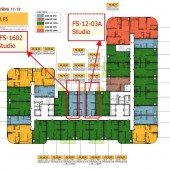 Độc quyền căn STU tầng 16, căn 02, tòa F5 Sun FourS, View sông trực diện, chỉ 1.7 tỷ giá gốc CDT