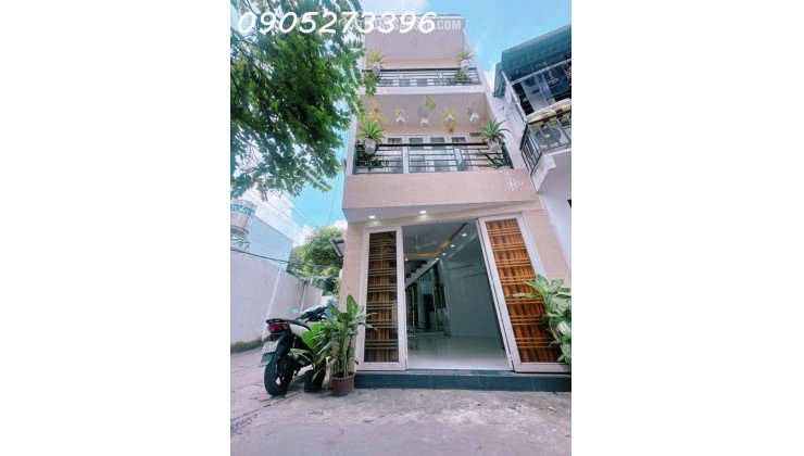 Nhà 4 Tầng Còn Mới Vào Ở Liền - Căn Góc Hướng Đông Nam Mát Mẻ Quanh Năm - Hẻm Trước Nhà 3.5m Thông -  4.85 Tỷ TL.