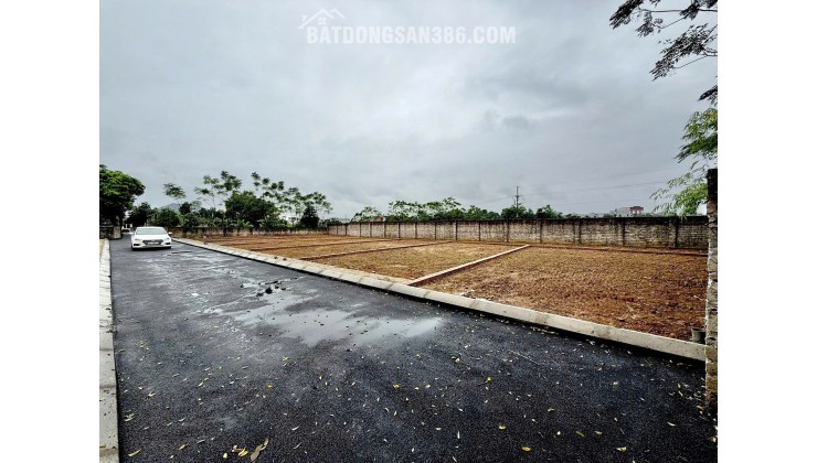 MẢNH ĐẤT VÀNG GIÁ F0 TẠI SƠN ĐÔNG, SƠN TÂY, HÀ NỘI. 100m2 full thổ, mặt tiền 6,8m