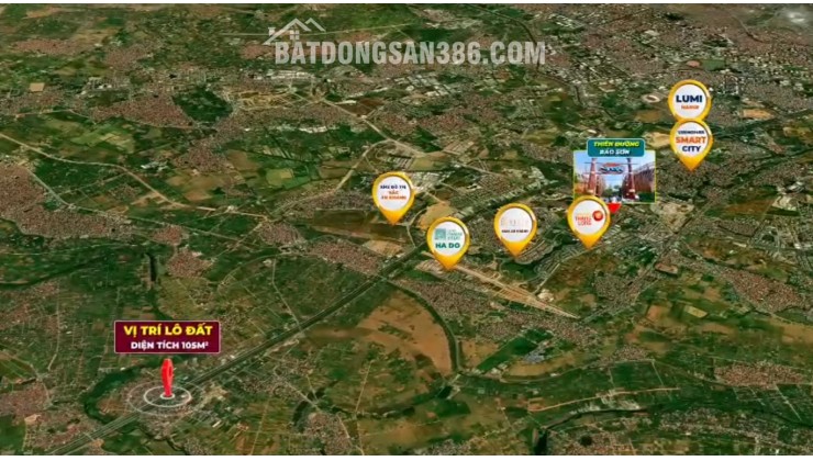 Chính chủ cần ra hàng một lô đất cực đẹp tại Vân Côn, An Khánh, Hà Nội - giáp Đại Lộ Thăng Long