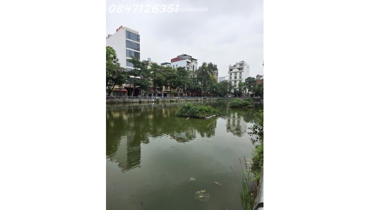 View Mặt hồ Trần Duy Hưng 90/100m 5T, trung tâm tiện ích Cầu Giấy, 37.5 tỷ