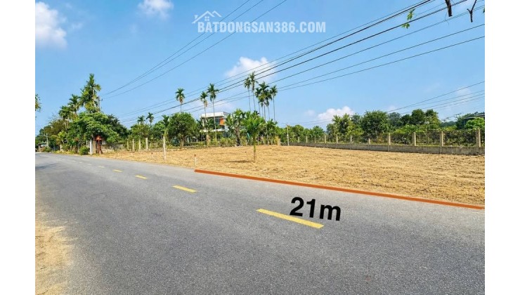Đất mặt tiền Quốc lộ - Hoà Vang, Đà Nẵng cách Tuý Loan 5km