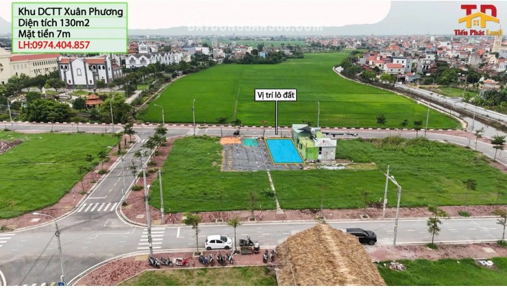 Bán Lô Đất Đẹp Tại Khu DCTT Xuân Phương - Xuân Trường