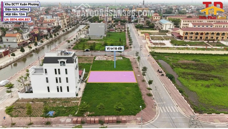 Giá Đầu Tư Lô BT Trục Chính Khu DCTT Xuân Phương, Xuân Trường