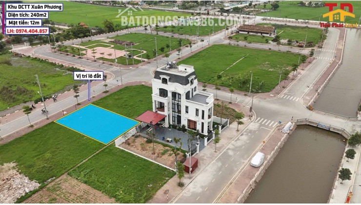 Giá Đầu Tư Lô BT Trục Chính Khu DCTT Xuân Phương, Xuân Trường