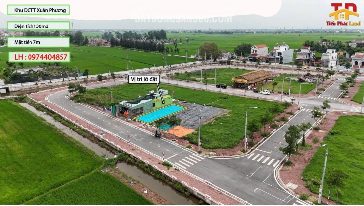 Bán Lô Đất Đẹp Tại Khu DCTT Xuân Phương - Xuân Trường