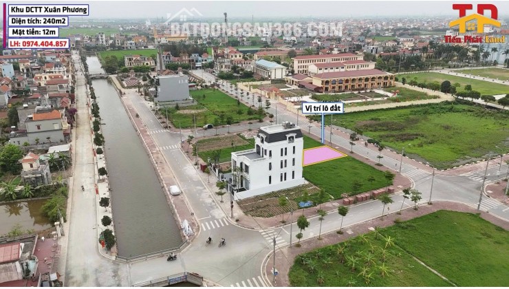 Giá Đầu Tư Lô BT Trục Chính Khu DCTT Xuân Phương, Xuân Trường